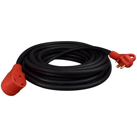 VALTERRA 30A EXTENSION CORD W/HDL, 50FT, RED, BOXED A10-3050EH